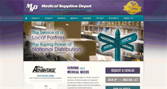 Desktop Screenshot of medicalsuppliesdepot.com